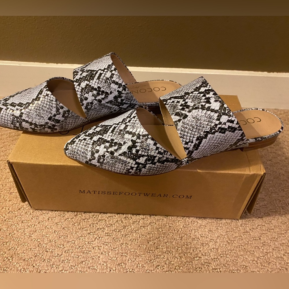 Coconuts by Matisse Mule - Periwinkle size 9M. Never been worn - in box